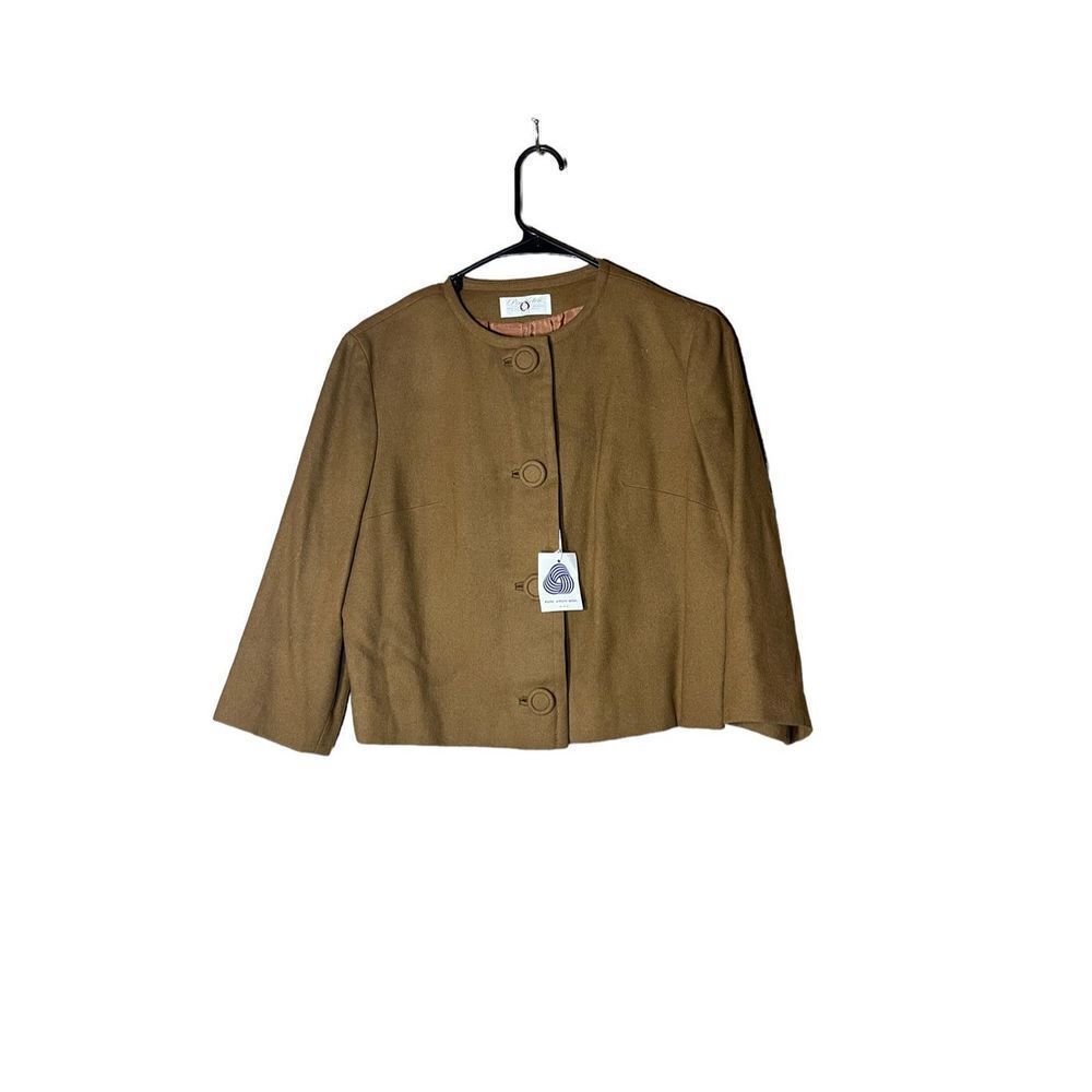 Pendleton Vintage 100%‎ Virgin Wool Blazer Coat Size 12 NWT